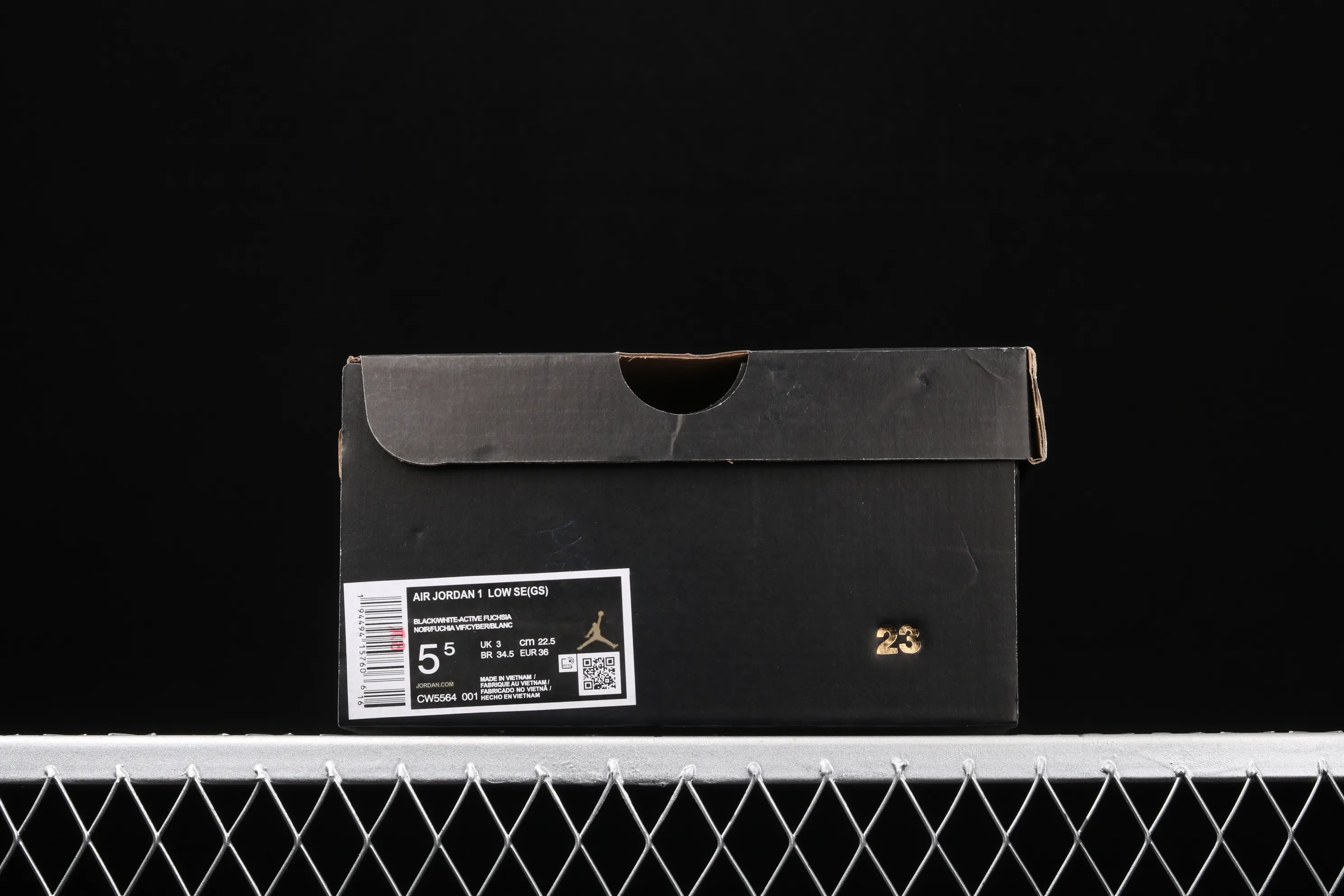 All categories Air Jordan Jordan series basketball shoes Air Jordan 1 Low Air Jordan 1 Low AJ1 Joe 1 black and white red inkjet low-top cultural and leisure sports sneakers CW5564-001